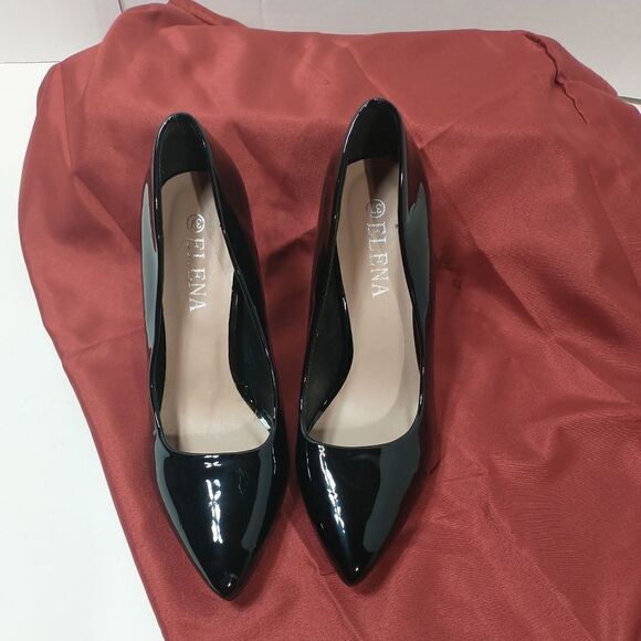 Elena Women's Black Patent Leather   Stripper/ Dominatrix Sz /EU37/US7 - Picture 9 of 10